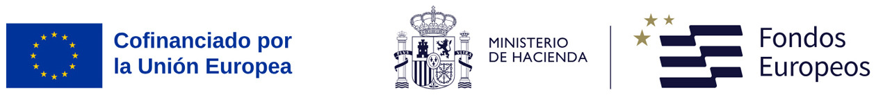 Cofinanciado por la Unión Europea. Ministerio de Hacienda. Fondos Europeos